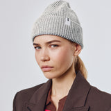 Beanie 02 Merino Light Grey