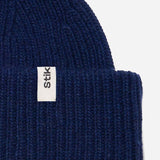 Beanie 01 ReWool Navy