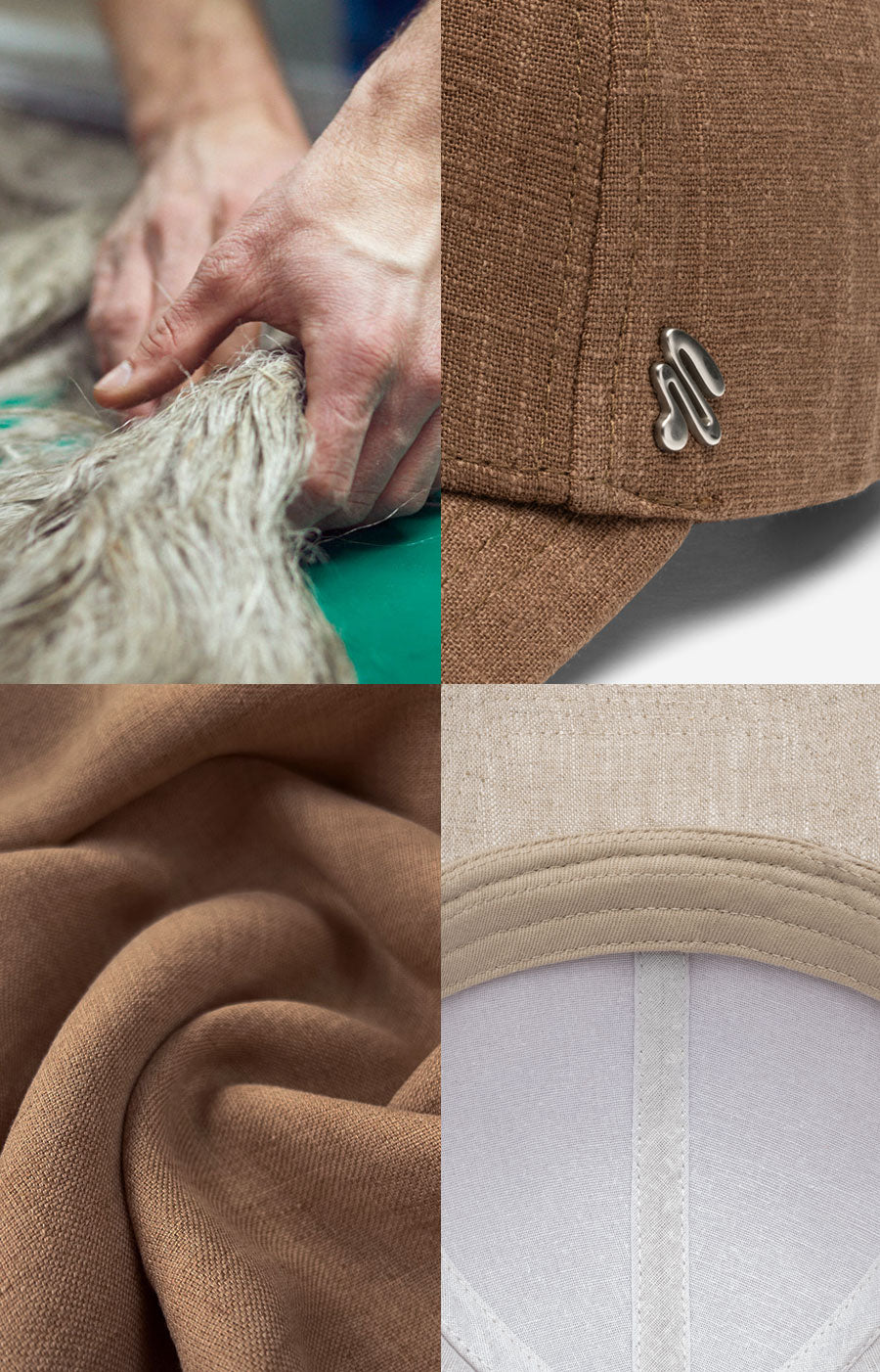 Stiksen │ 107 Linen Olive Baseball Cap