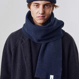 Scarf 01 Merino Navy