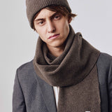 Scarf 01 Merino Taupe