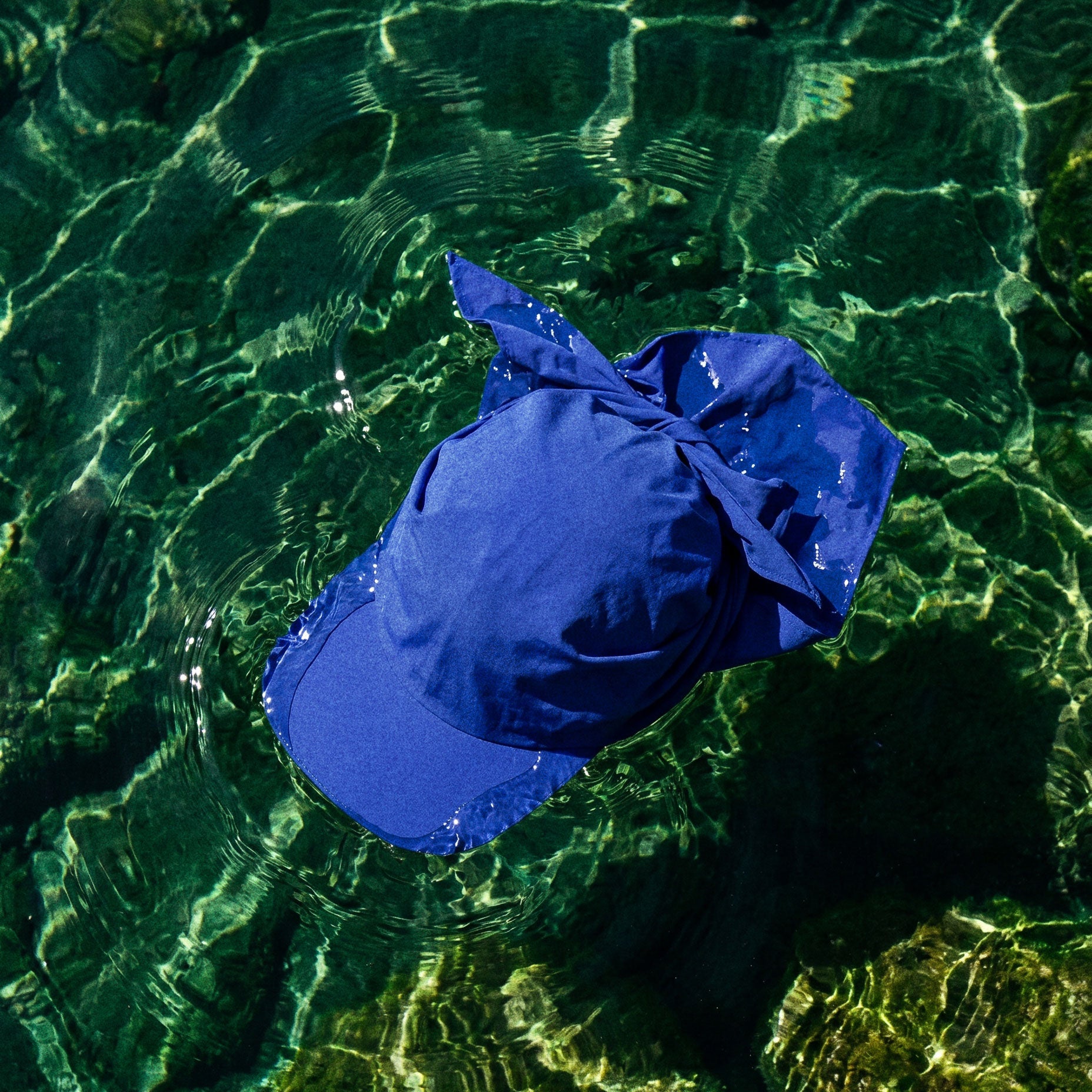 Stiksen │ Scarf Cap Light Blue/Blue