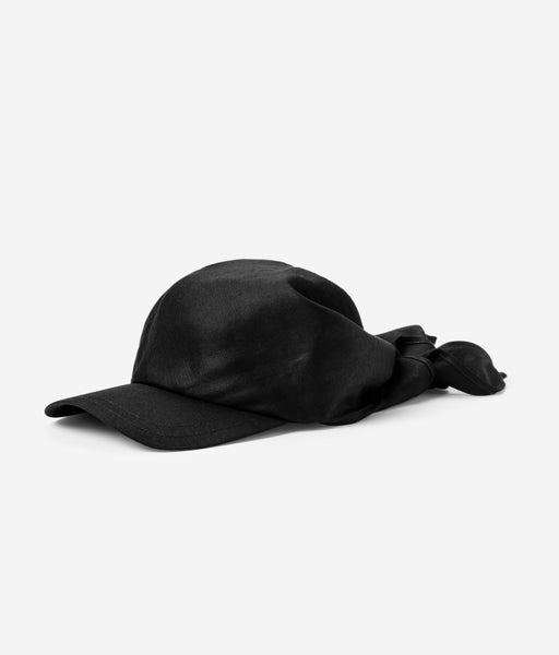 Stiksen │ Scarf Cap Black