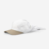Scarf Cap Ivory/Khaki