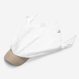 Scarf Cap Ivory/Khaki