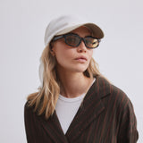 Scarf Cap Ivory/Khaki