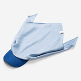 Scarf Cap Light Blue/Blue