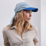 Scarf Cap Light Blue/Blue