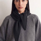 Triangle Scarf Merino Black