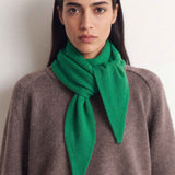 Triangle Scarf Merino Kelly Green