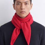 Triangle Scarf Merino Red