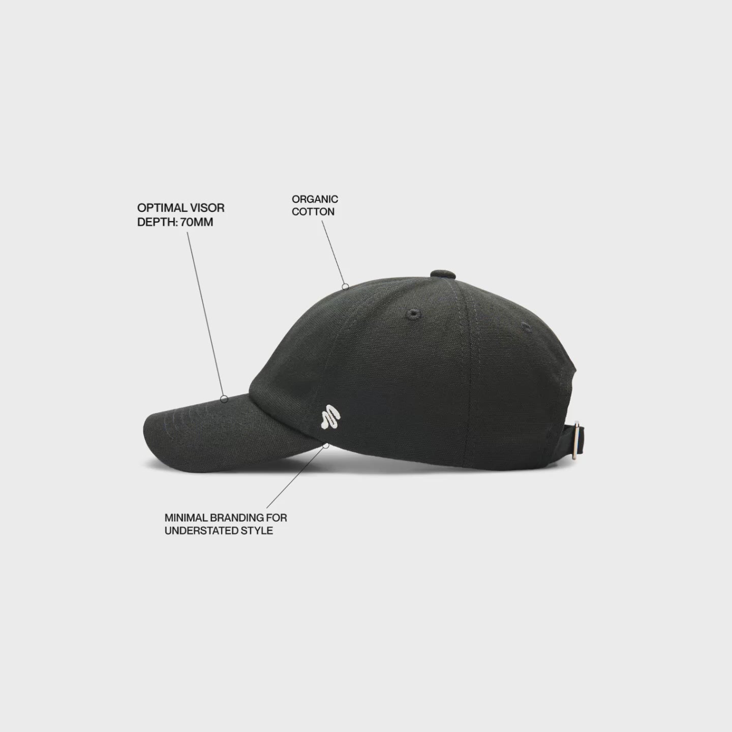 Stiksen │ 105 Canvas Off White Dad Cap