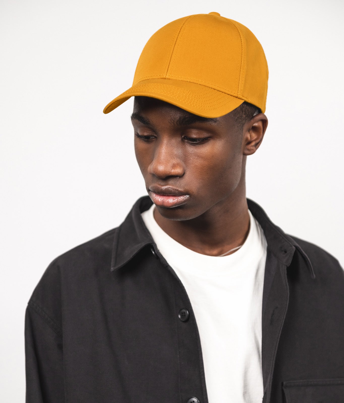 Mustard yellow baseball sales cap